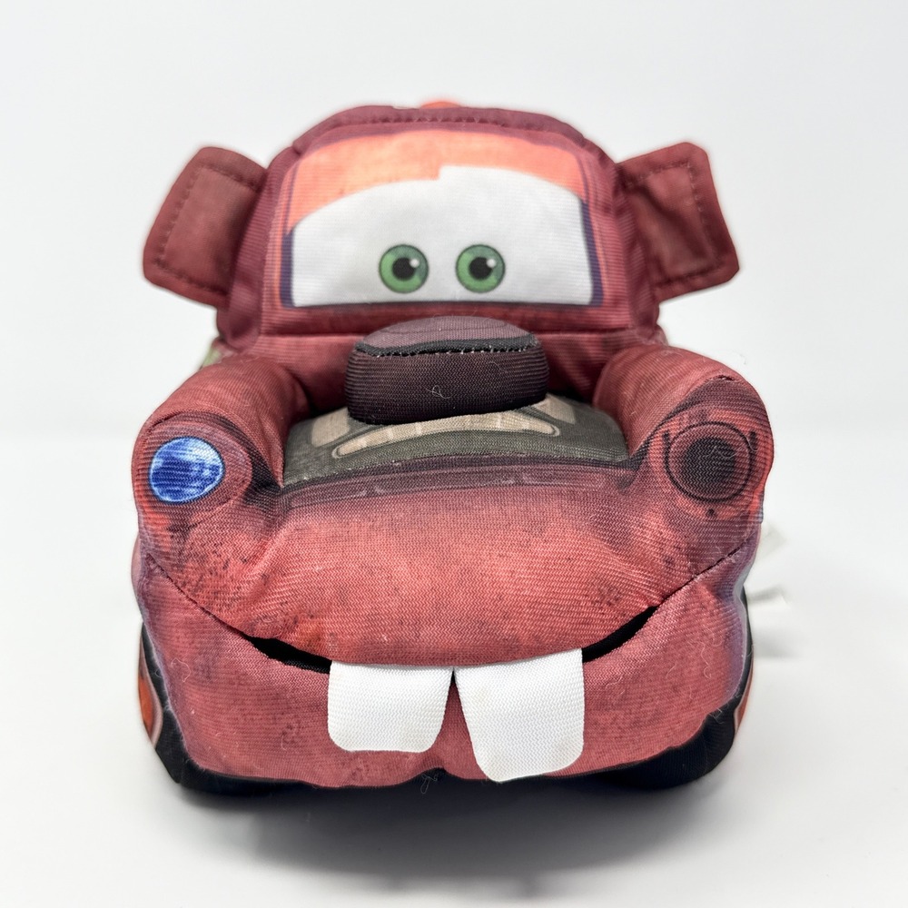 Mattel Disney Pixar Cars 2011 Talking & Joking Tow Mater Soft Plush Tow Truck